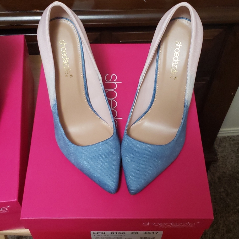 Pumps Dani (Demin/pink)